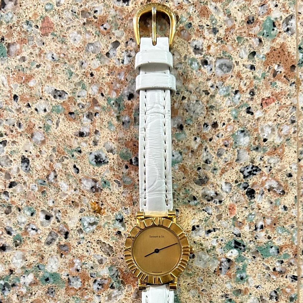 Tiffany & Co. Atlas Watch 18k Gold